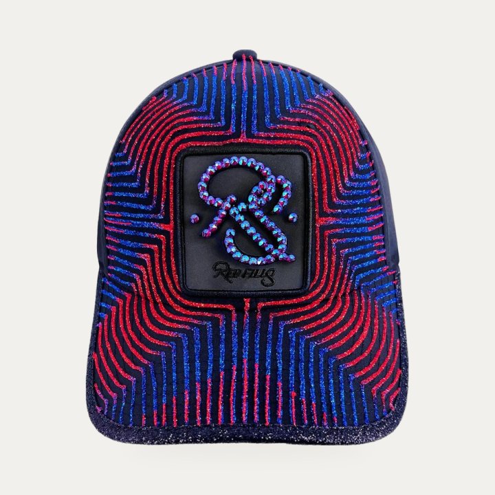 Casquette ReDfills X-Files rouge et bleu