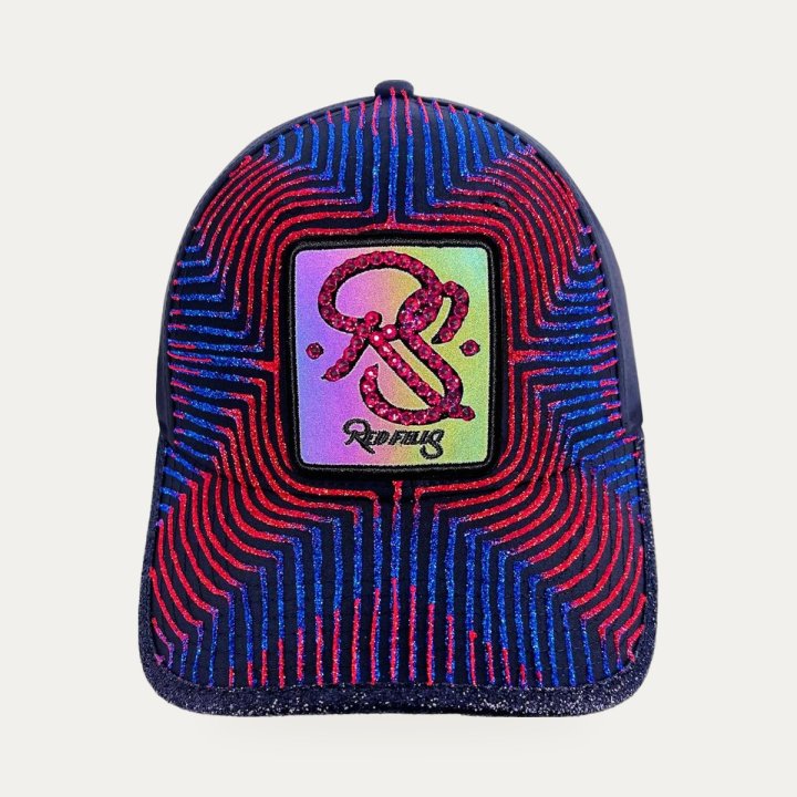 Casquette ReDfills X-Files rouge et bleu – vue 2