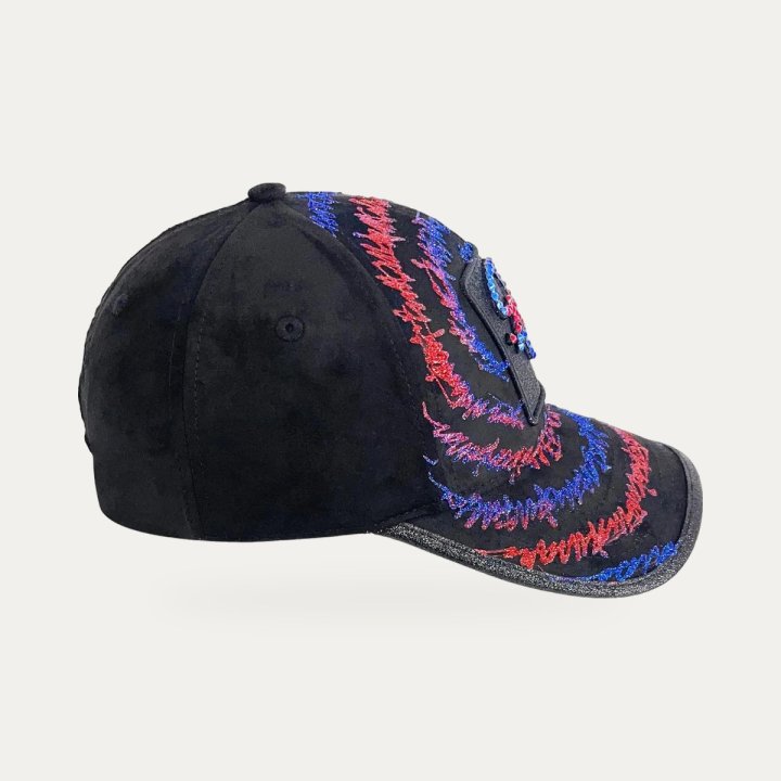 Casquette ReDfills Hole rouge et bleue – vue 2