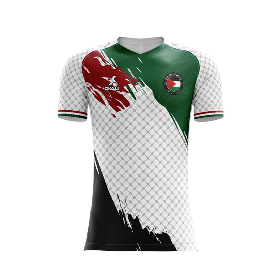 DKALI T-shirt 2022 Palestine Blanc 