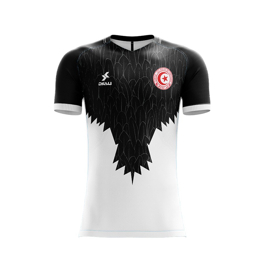DKALI T-shirt 2022 Tunisie Noir 