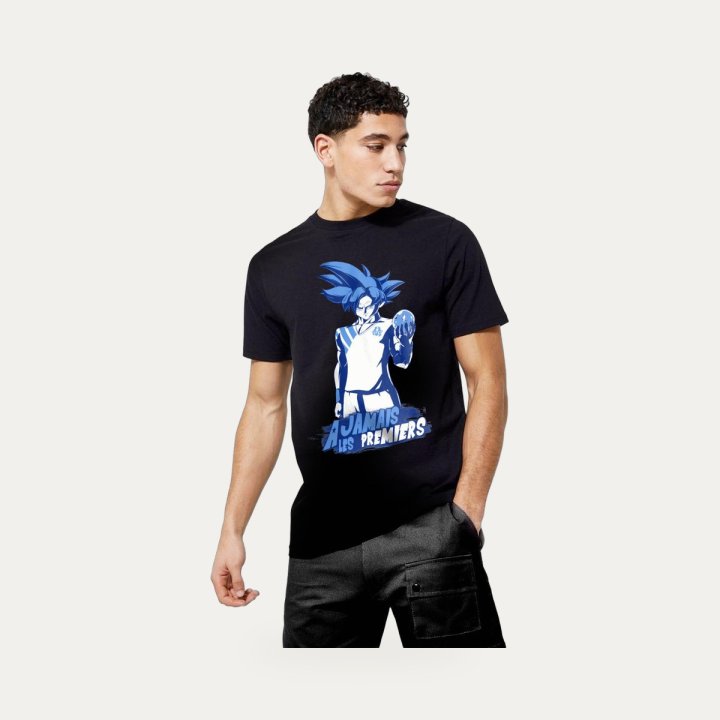 T-shirt Dragon Ball Z Goku À jamais les premiers noir – vue 2