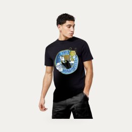 T-shirt Marseille Popeye-1993 noir