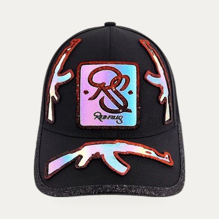 Casquette ReDfills Kalash rouge irisé