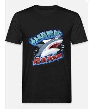 Shark Vie de requin tshirt noir