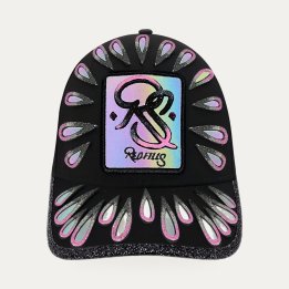 Casquette ReDfills Drop rose et noire