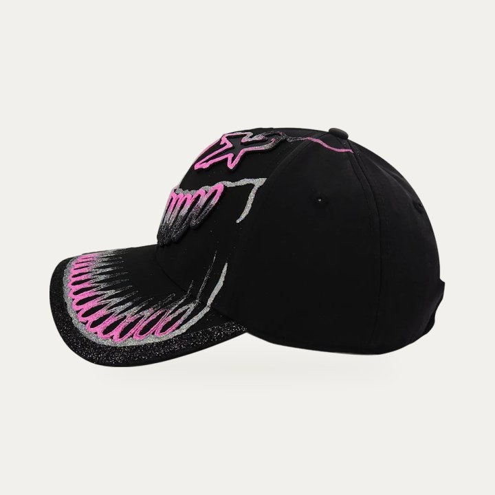 Casquette ReDfills V-Nom 2.0 Plus rose et noir – vue 2