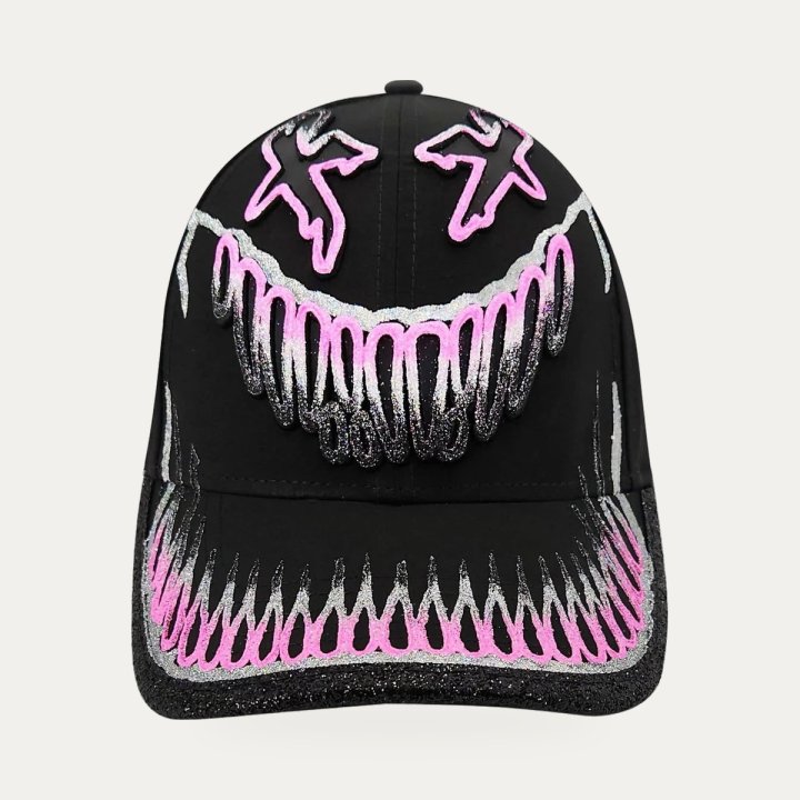 Casquette ReDfills V-Nom 2.0 Plus rose et noir