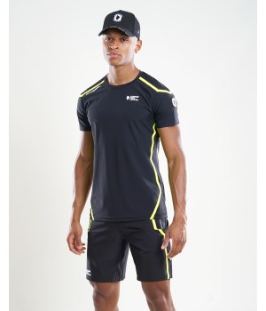 T-shirt Ensemble Short T-Shirt Compressor Fluo Comme Des Loups