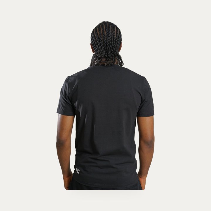 T-shirt Comme des loups Mountain noir – vue 2