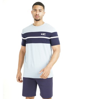 T-shirt Comme Des Loups Ensemble Short  Wimbledon CIEL/NAVY