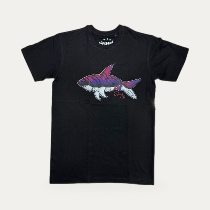 T-shirt Sharklife Requin noir