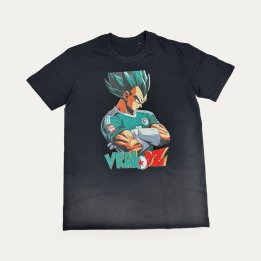 T-shirt Dragon Ball Z Végéta vrai DZ Algérie 2024