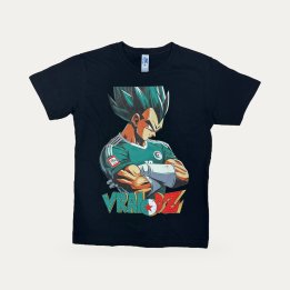 T-shirt Dragon Ball Z Végéta vrai DZ enfant