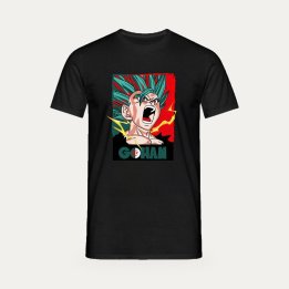 T-shirt Dragon Ball Z DZ Gohan Les Hommes noir