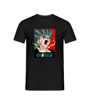 DZ gohan LES HOMMES tee shirt noir