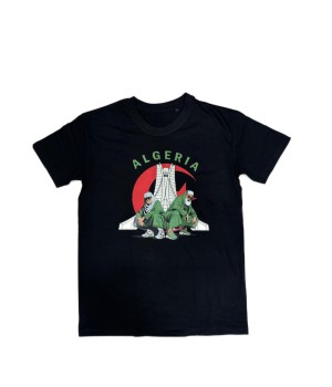 T-shirt ALGER MARTYR 2024 - ALGERIE DZ noir