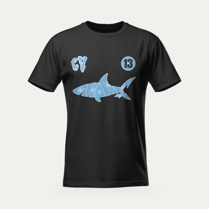 T-shirt Sharklife CV Blue Shark