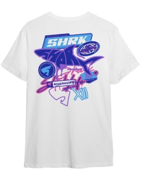 T-shirt Shark sharkland blanc 