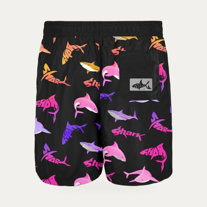 Short Sharklife Bright orange – vue 2