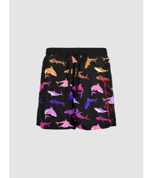 SHORT BRIGHT ORANGE sharklife vie de requin full shark