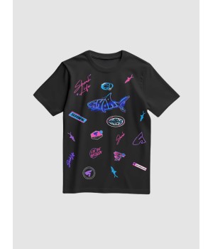 Tshirt ALLOVER BLUE PURPLE...