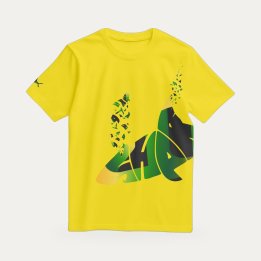 T-shirt Sharklife Full Shark Bright jaune
