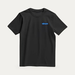 T-shirt Sharklife Shark Land Blue Pink noir