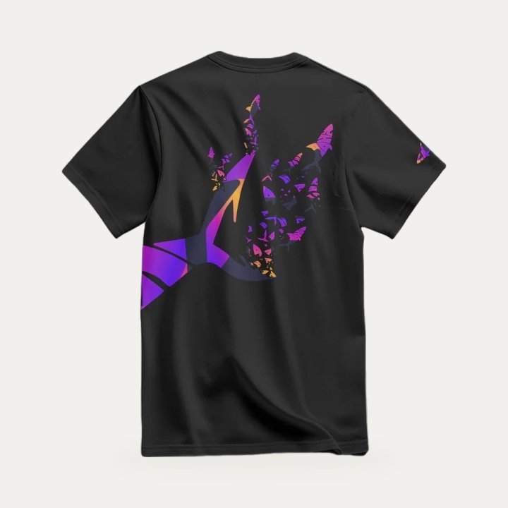 T-shirt Sharklife Bright orange – vue 2