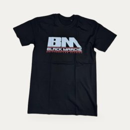 T-shirt Black Marché Déclare la guerre noir et rouge