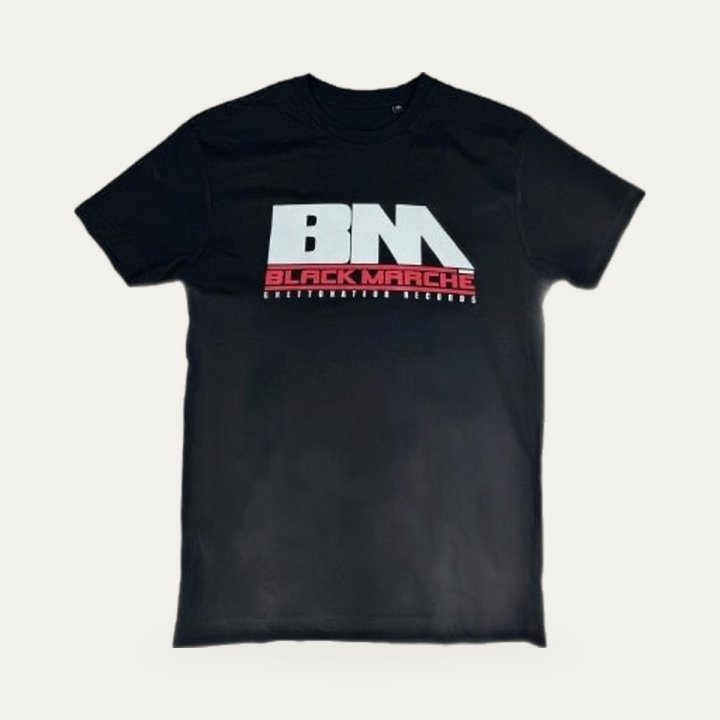 T-shirt Black Marché QN'C Grosse caisse gros voyou noir