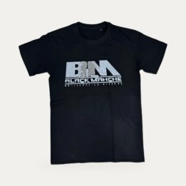 T-shirt Black Marché Temps plein noir
