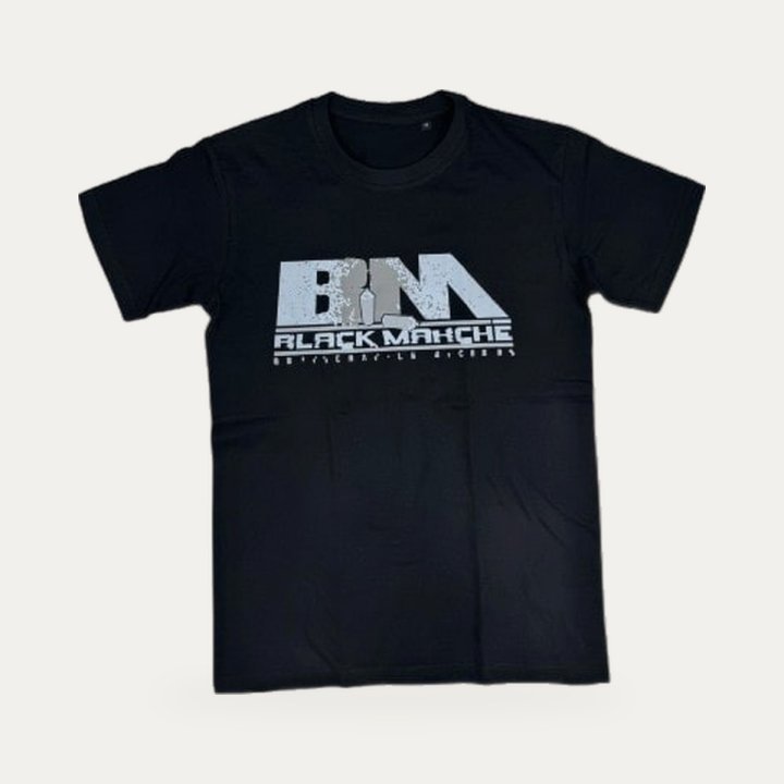 T-shirt Black Marché Temps plein noir