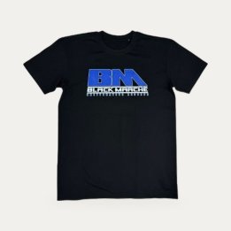 T-shirt Black Marché Sud c'est voyou noir et bleu