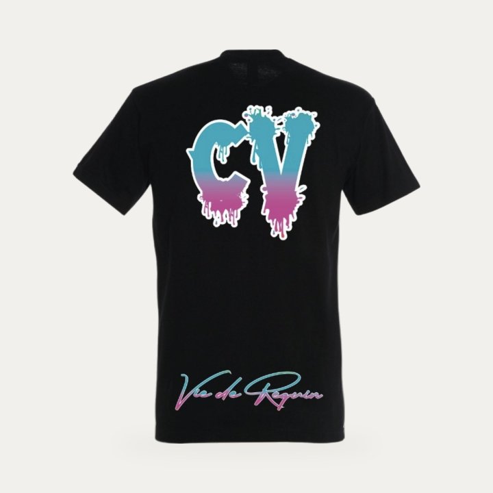 T-shirt Sharklife CV Bubble Gum – vue 2