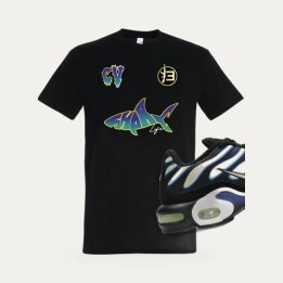 T-shirt Sharklife CV Blue Vision
