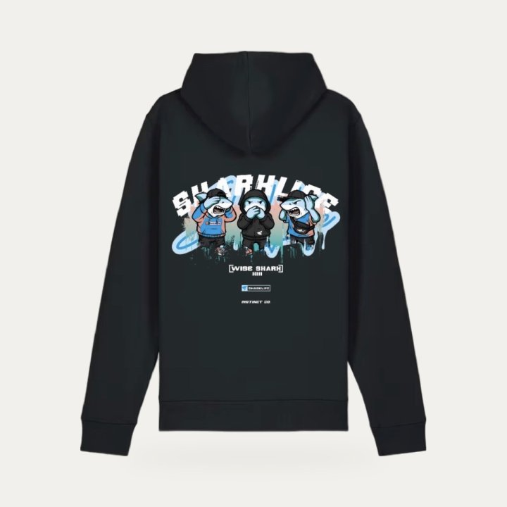 Hoodie Sharklife Wize – vue 2