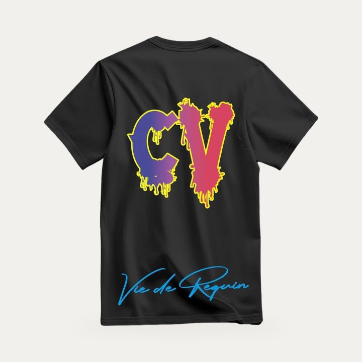 T-shirt Sharklife CV Barca noir – vue 2