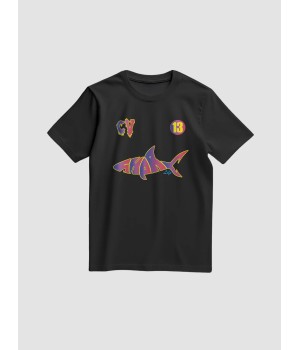 TEE-SHIRT SHARK BLACK CV BARCA