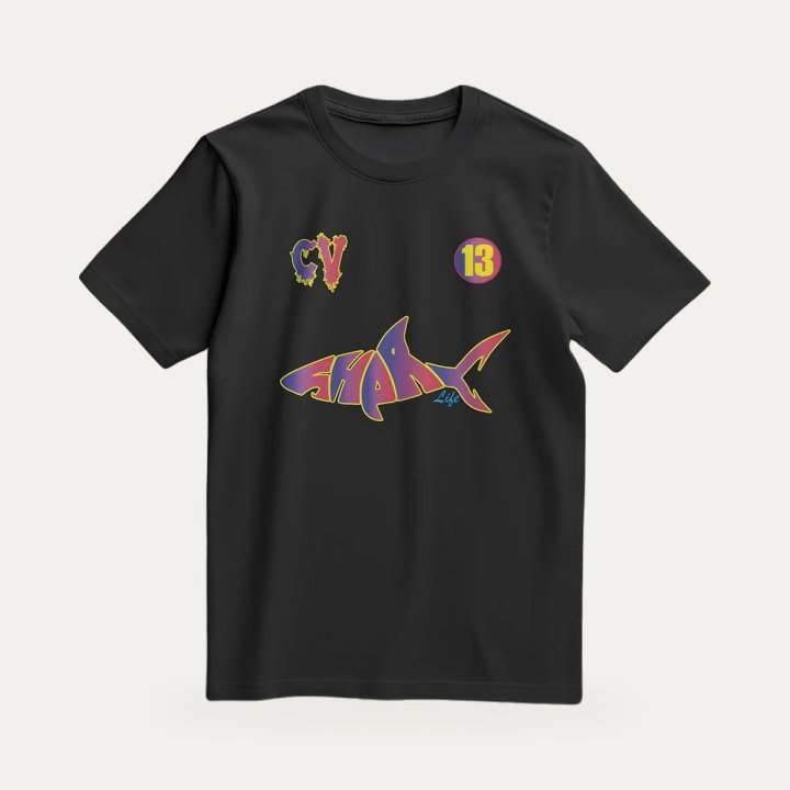 T-shirt Sharklife CV Barca noir