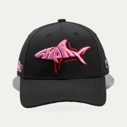 Casquette Sharklife Shark Blood rose et rouge