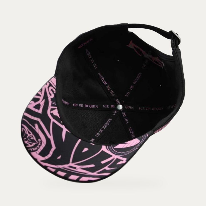 Casquette Sharklife Shark Blood rose et rouge – vue 2