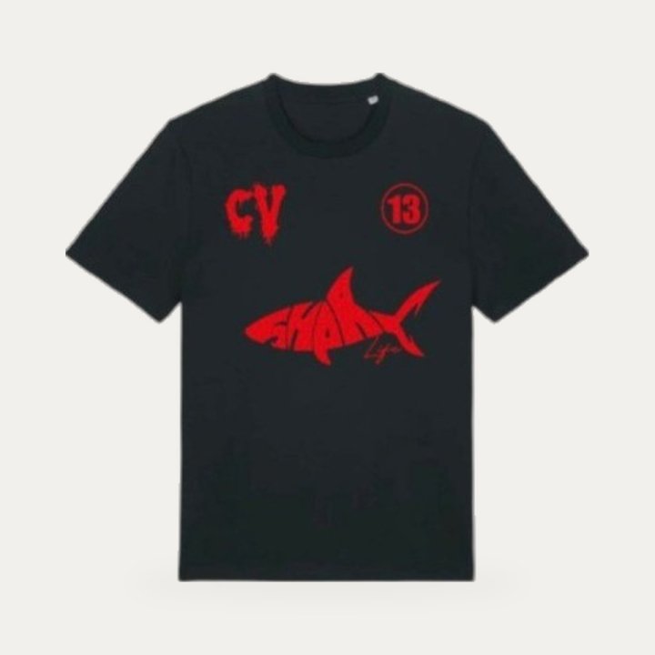T-shirt Sharklife CV Shark 13 rouge