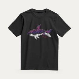 T-shirt Sharklife TN Requin noir