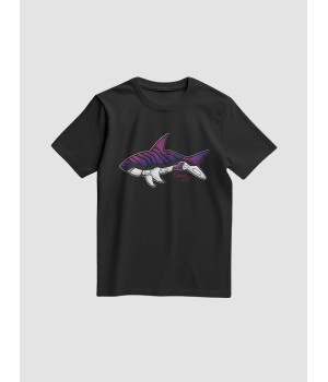 TEE-SHIRT SHARK BLACK TN...