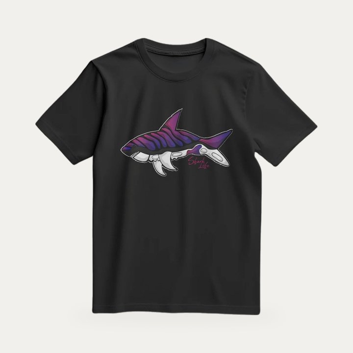 T-shirt Sharklife TN Requin noir