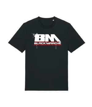 T-SHIRT BM NOIR ROUGE...