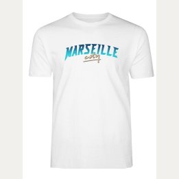 T-shirt JUL Marseille City Vélodrome blanc