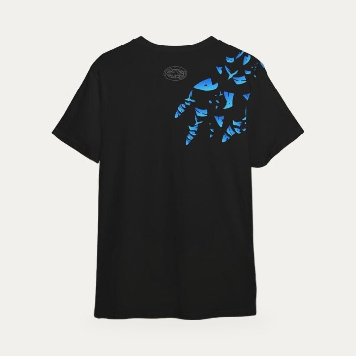 T-shirt Sharklife Baby Shark bleu – vue 2