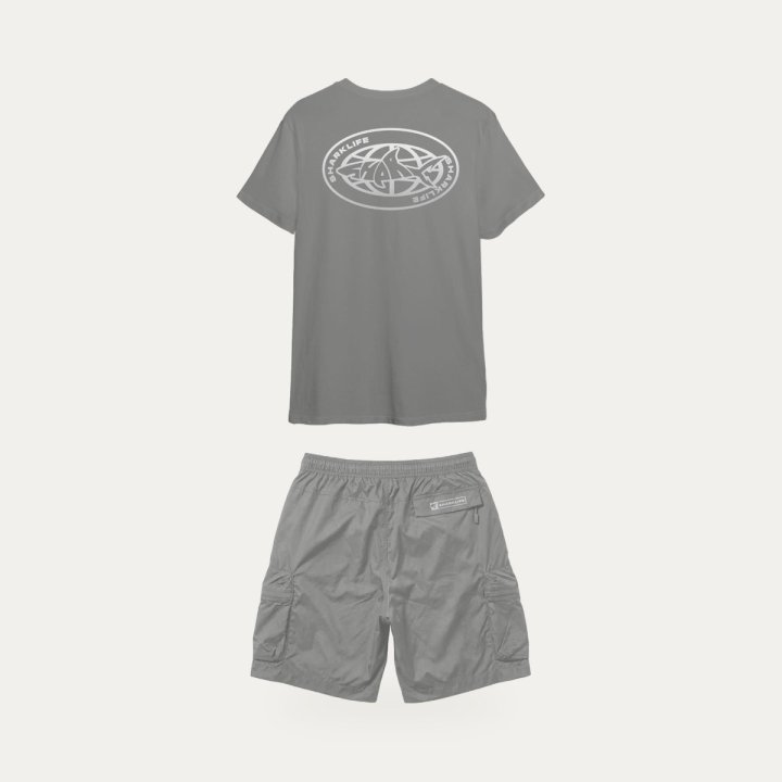 Ensemble Sharklife Set Pocket gris – vue 2